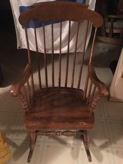 Wooden Rocker