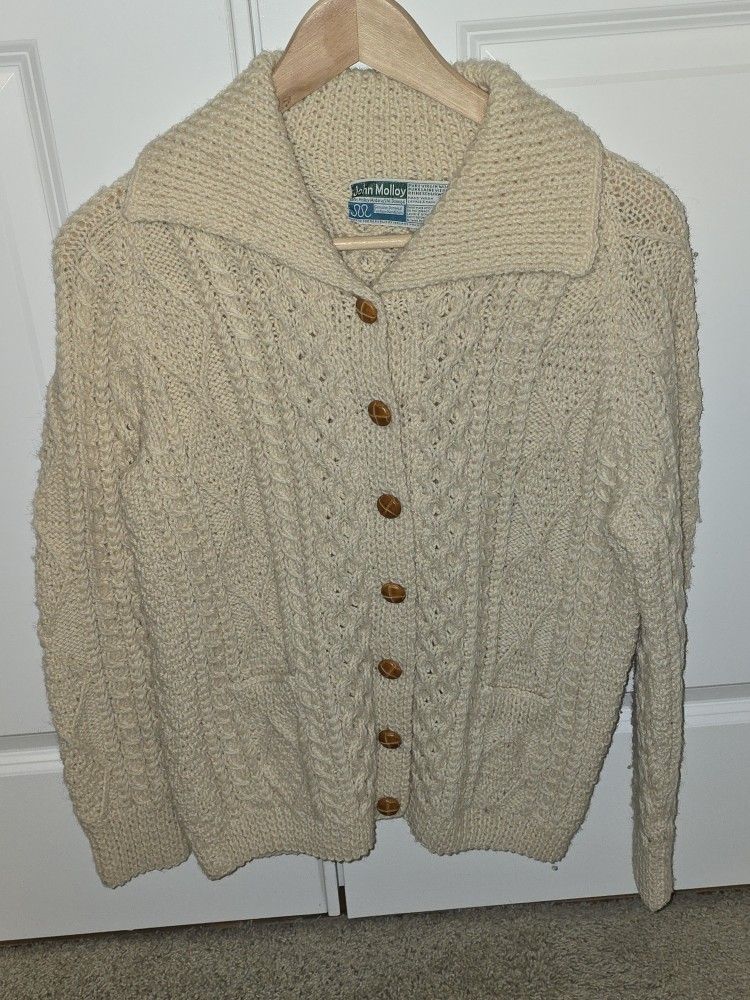 Women's Wool Cardigan - Size Small