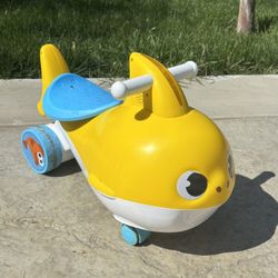 Baby Shark Ride-On Toy