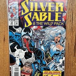 Marvel’s Silver Sable #18 Venom Appearance 