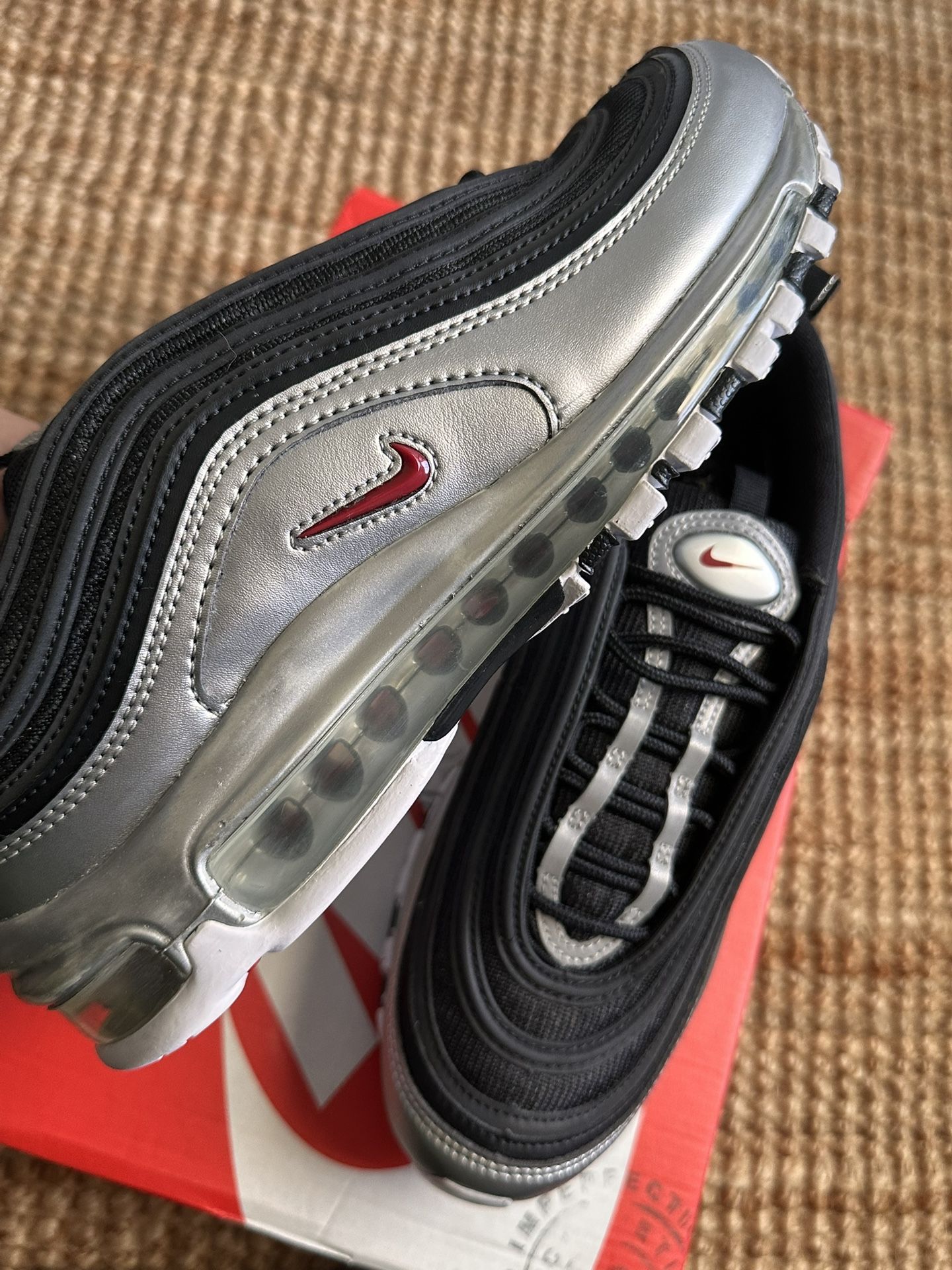 Air Max 97 Silver Black QS Silver Bullet