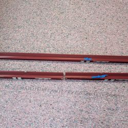 3 Red Levolor Cellular Blinds OBO