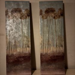 Pair Of Landscape “Paintings”