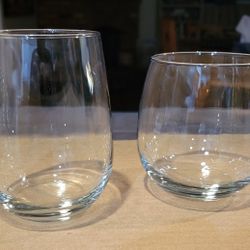 Stemless Wine Glasses- New In Box 