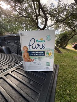Pampers Pure Size 2 Diapers 120ct