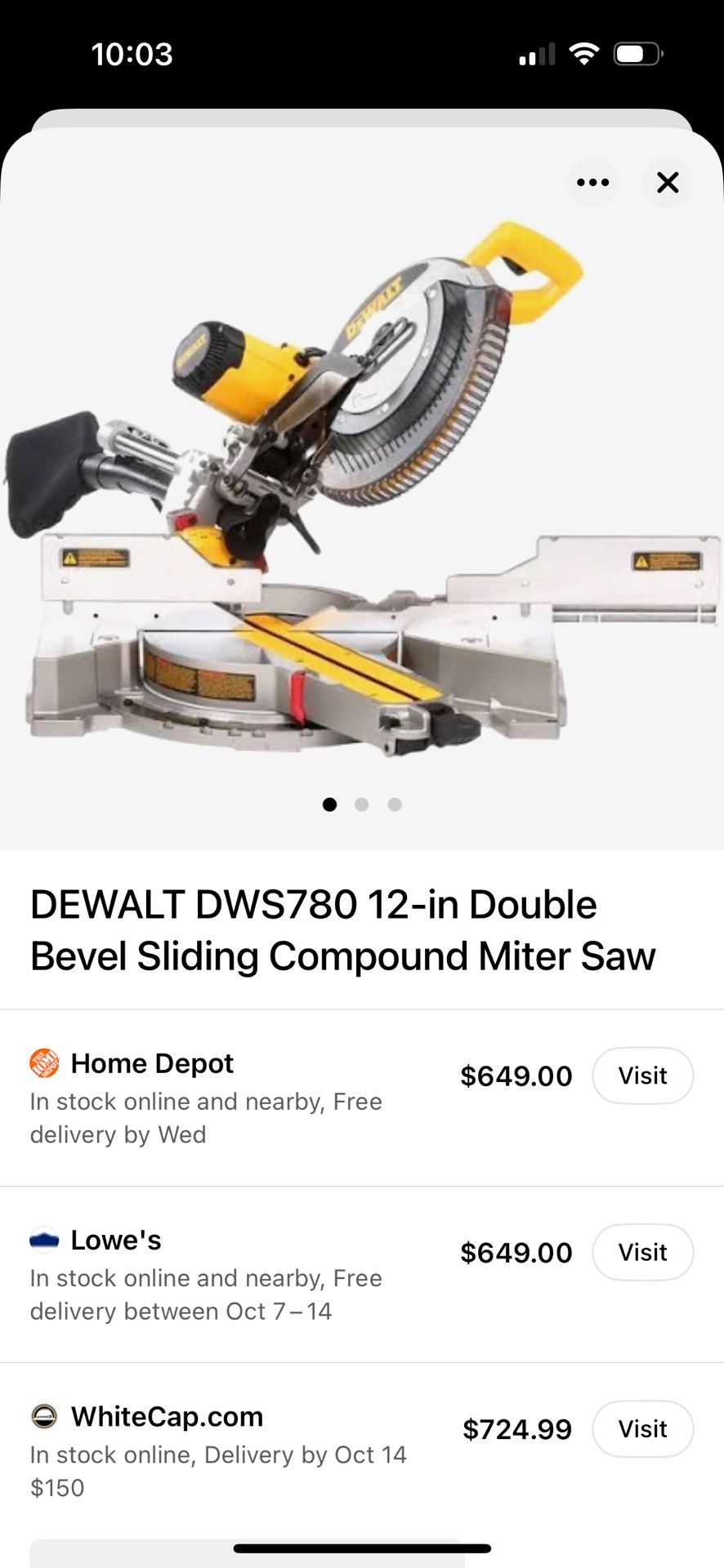 Dewalt Miter Saw