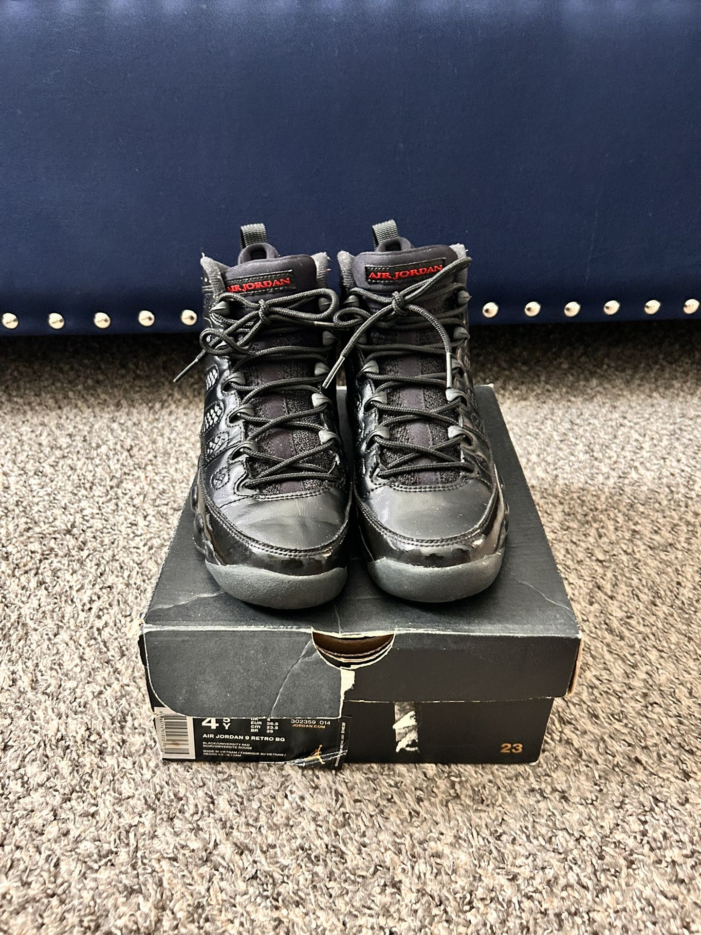 Youth Jordan 9 Retro
