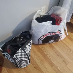 Two Large Bags Of Women's Clothes