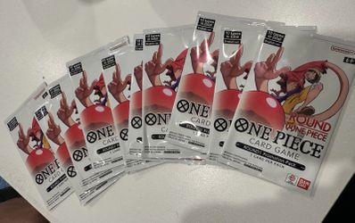 Round 1 One Piece Promo Packs 5 PACKS LEFT