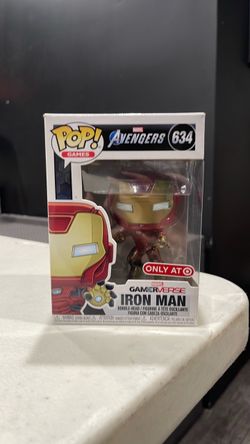 Funko Pop! Games Gamerverse Marvel Avengers Iron Man Target Exclusive In Hand New #634