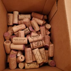 Premium Wine Corks Natural Corks From Around USA Art Crafts Weddings - 50 Count