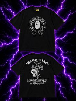 Bape x Chrome hearts shirt