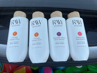 Raw sugar bodywash