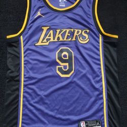 Los Angeles Lakers #9 James Jr. NBA Jersey - Size M