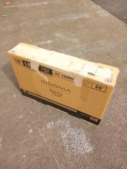-FIRM PRICE NON-NEGOTIABLE- 24 In. Insignia Smart 🔥 TV W/Remote