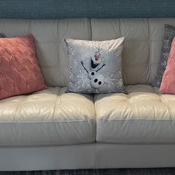 Top Grain, Leather Couch, Chair and Ottoman