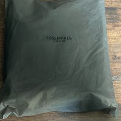 Essentials Black Hoodie