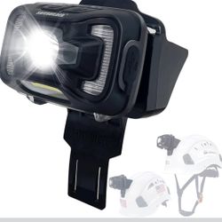 SAFEBUILDER SHL01 Luz de Cabeza para Cascos Duros CR06 y CR08 Accesorios Faro para Casco de Seguridad