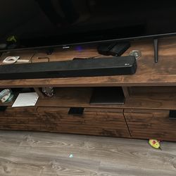 Wooden - Brown - TV stand 