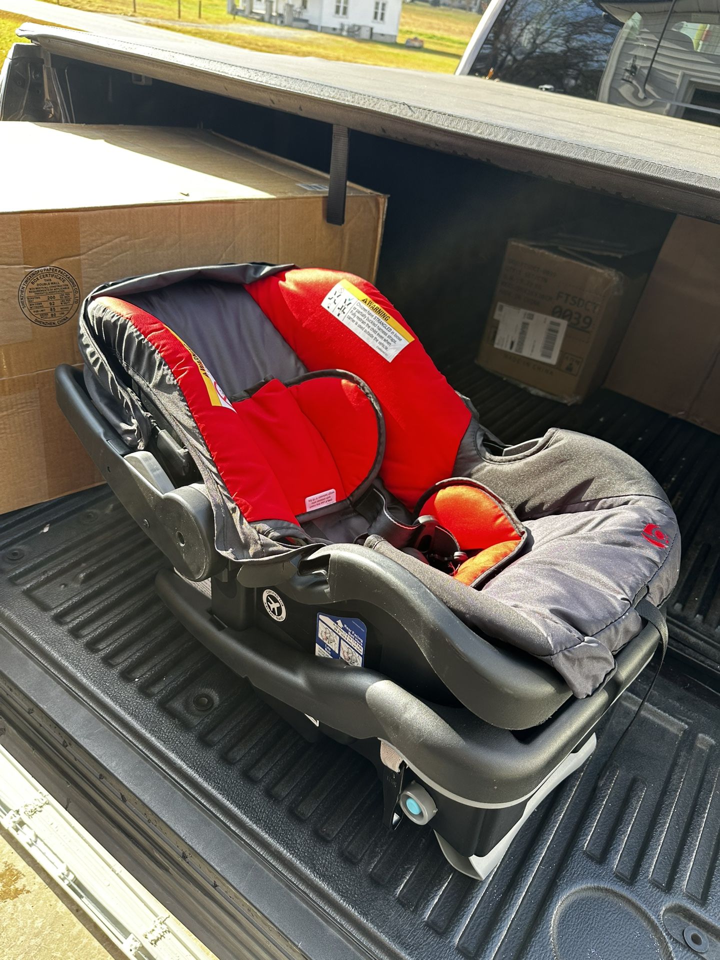 Baby Trend EZ-Lift Plus Infant Car Seat, Liberty Red