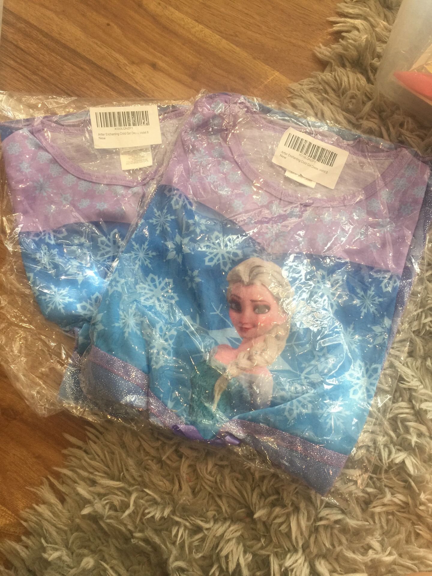 Frozen Elsa blue and purple dress size 6