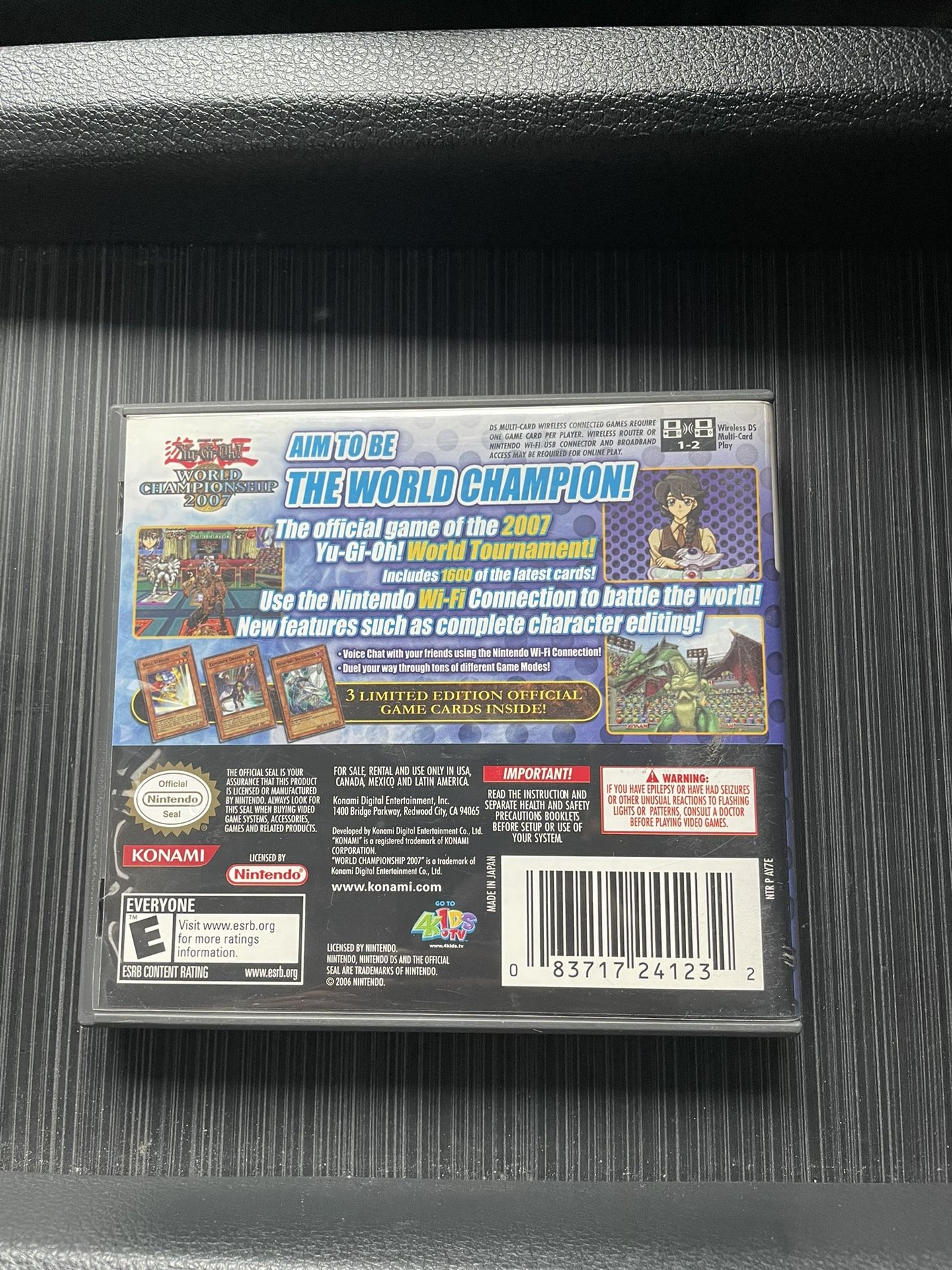 Yugioh World Championship 2007 With Cards Yugioh World Championship 2007 With Cards