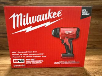 Milwaukee m18 brand new heat gun