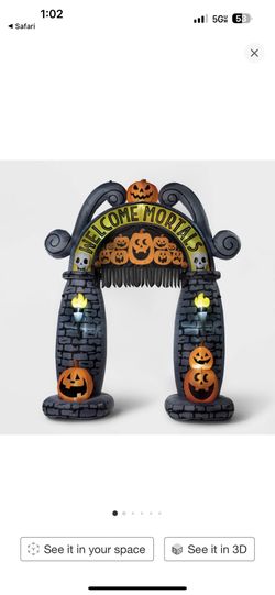 INFLATABLE HALLOWEEN ARCHWAY