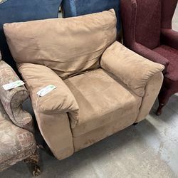 Tan Brown Living Room Chair (in Store) 