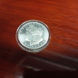 Morgan One Troy ounce .999 Fine Silver