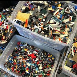 2 LBs Pounds - LEGO Authentic Bricks Blocks Building Toys Blocks For Kids And Adults Replacement Parts MOC