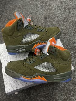 Jordan 5 Retro “Olive 🫒” - 7 - 13 Men Size