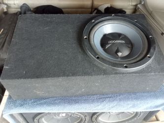 12" inch kenwood subwoofer box