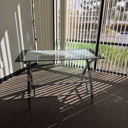 Glass Desk 