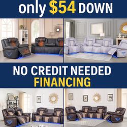 Genuine Leather Power Reclining Sofa Or Love Seat $1499 Each Your Choice 