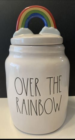 Rae Dunn Blue Iridescent Little Mermaid Part Of Your World Mug With Shell Topper.   Hard to find!   NEW WITH TAGS!