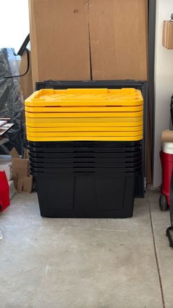 8 pk 27 gallon Greenmade storage bins