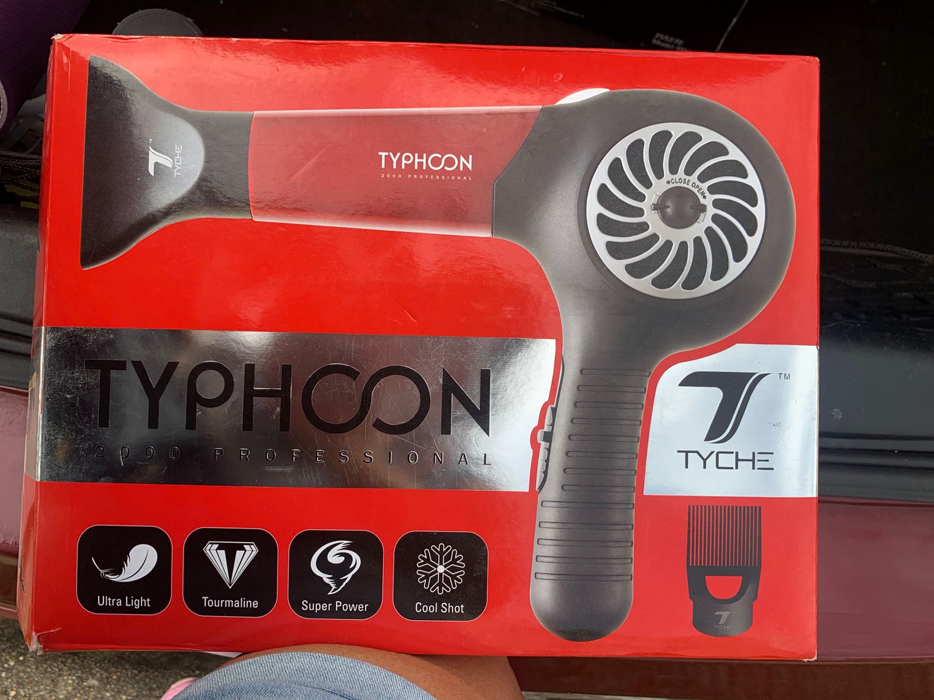 Typhoon 2000 Professional Tourmaline Hair Dryer By Tyche 