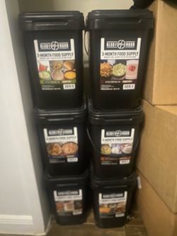 3 month emergency food supply  survival food  mre meals ready hour