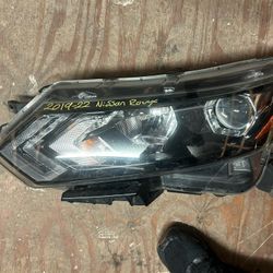 2017-22 NISSAN ROGUE LF HEADLIGHT OEM LED 