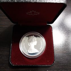 Proof Canadian Silver Dollar 