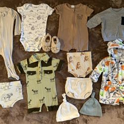 3-6 Month Baby Clothes Bundle 