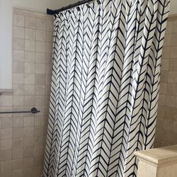 Serena & Lily Feather Shower Curtain