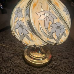 Vintage glass lamp