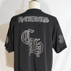 100% Authentic Pre Owned Chrome Hearts Black Jersey 