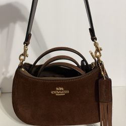 COACH Suede Teri Mini