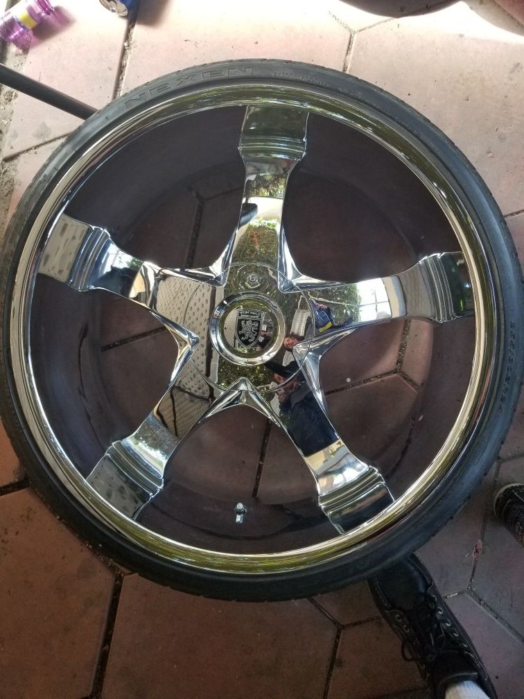 von max luxury alloys 24 in rims