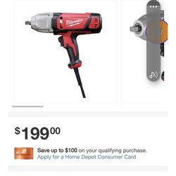 1/2 In Milwaukee Impact Wrench “Brand New”