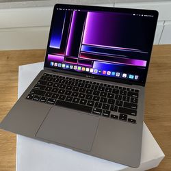 FAST M1 Chip MacBook Touch ID 256GB SSD 8-Core CPU Retina Display 13” Air Lighter Than Pro 2021 To 2023 Current Selling Model 