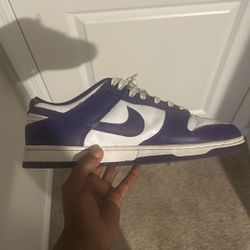 Nike dunk low "championship" purple 